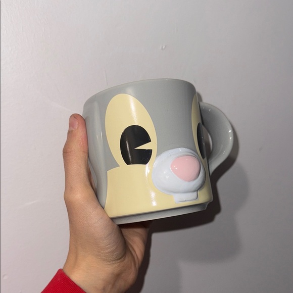 Gray and Cream Cartoon Character Mug Thumper Disney Bambi - Picture 8 of 11